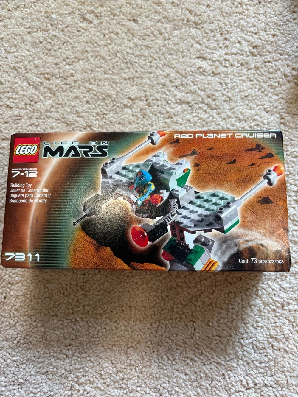Lego 7311, RED PLANET CRUISER, Martian Altair, New in SEALED Box, RARE & RETIRED